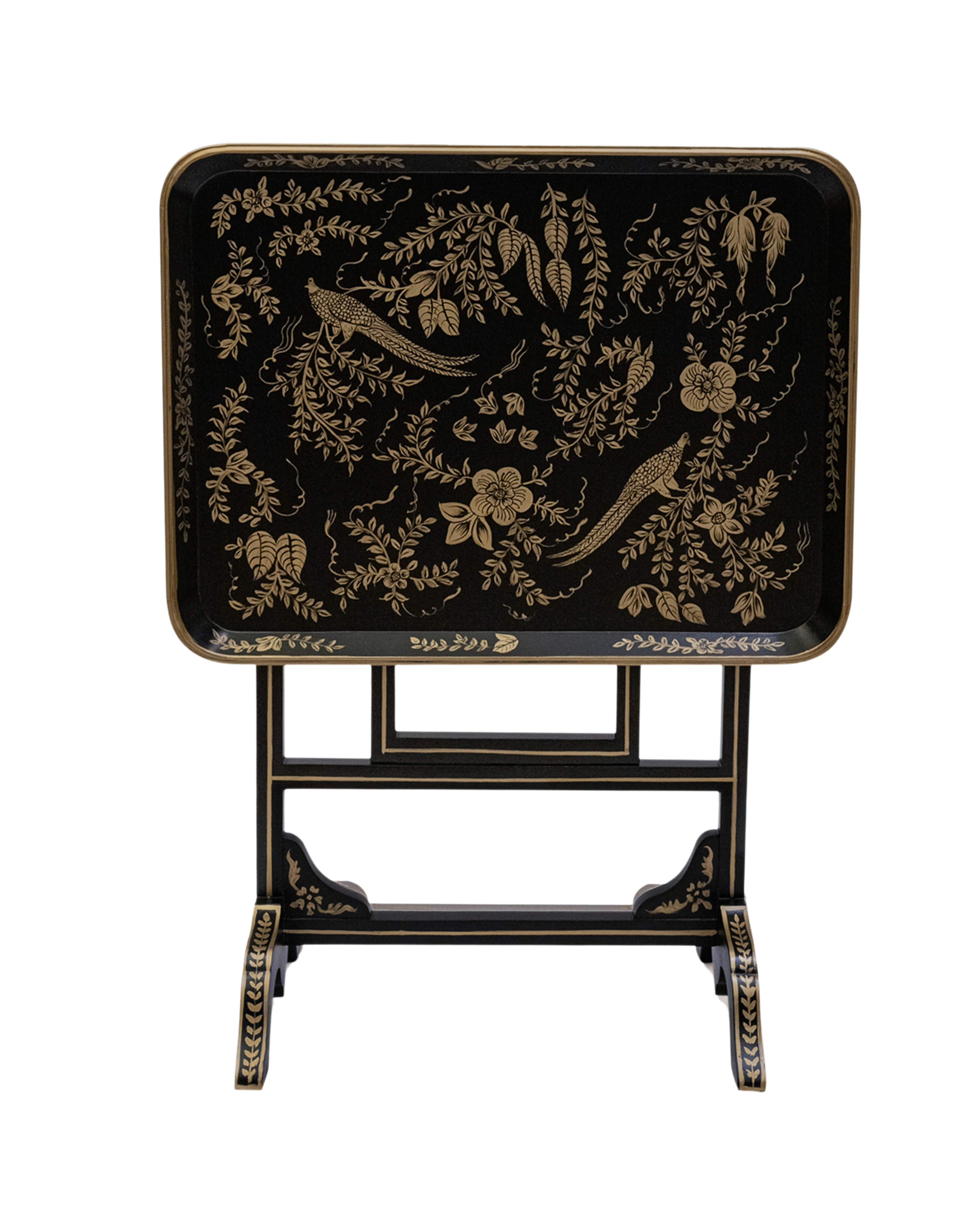 Vintage Chinoiserie Folding Table