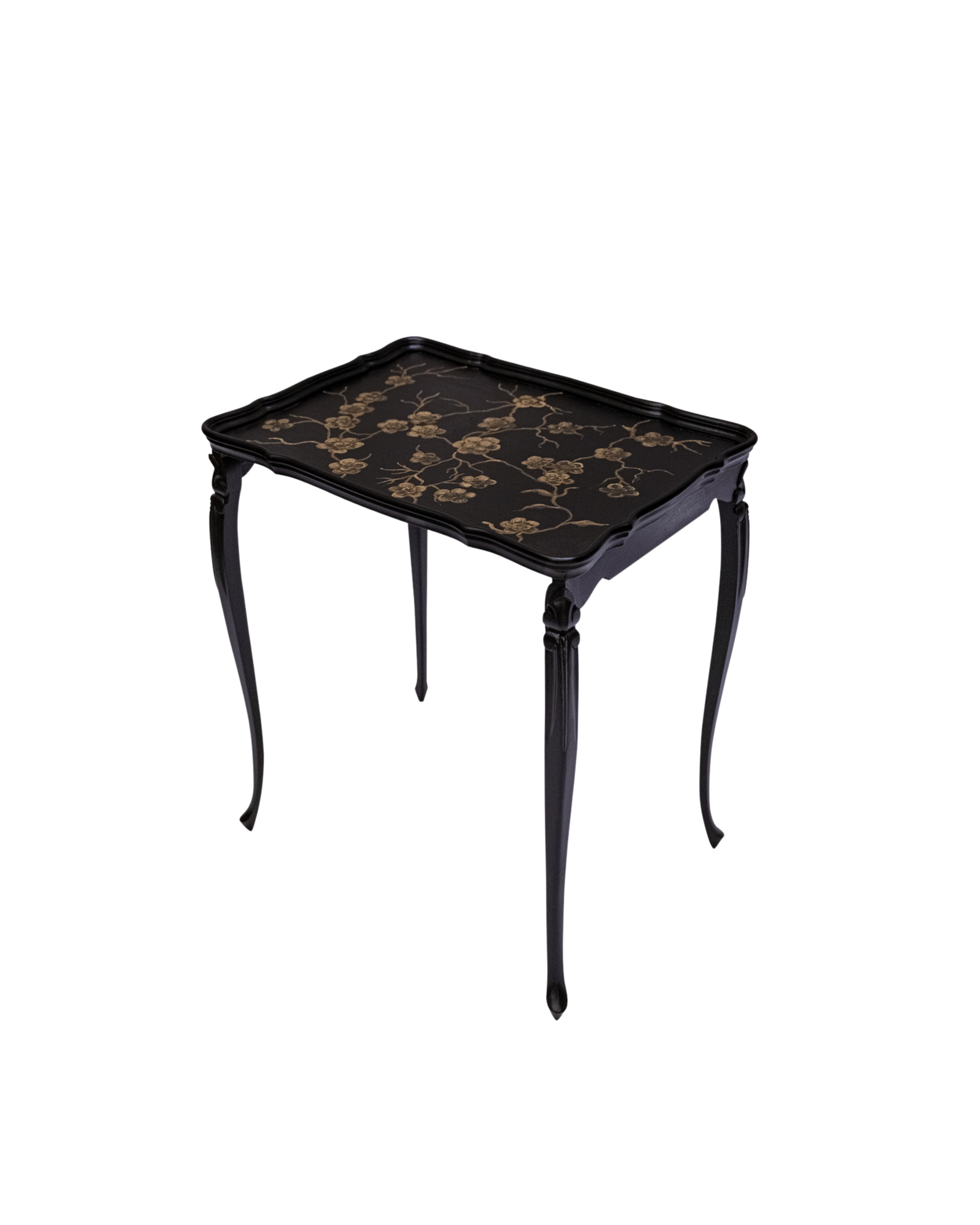 Chinoiserie Black Lacquer Net Set