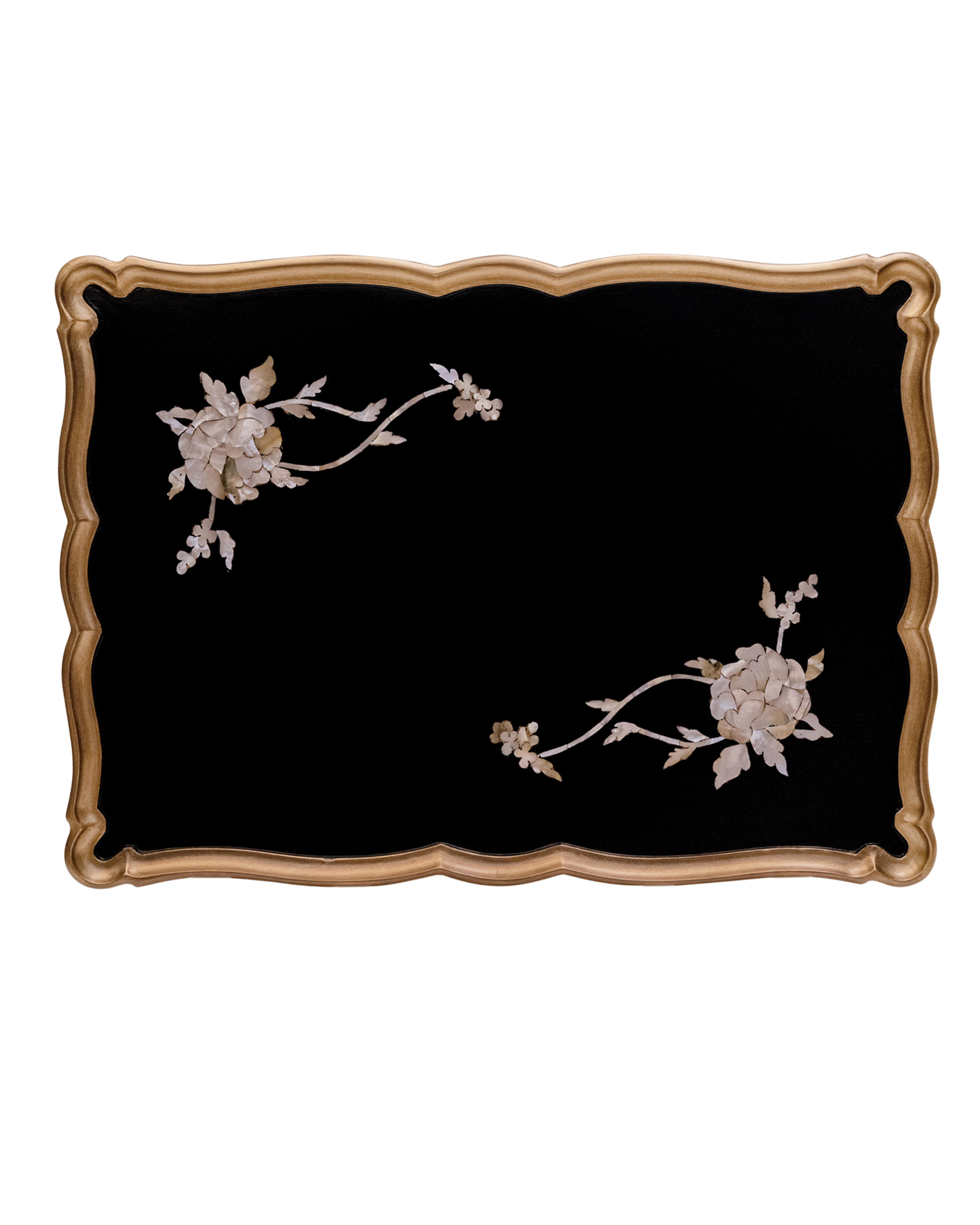 Luxe Blossom Charm Folding Table
