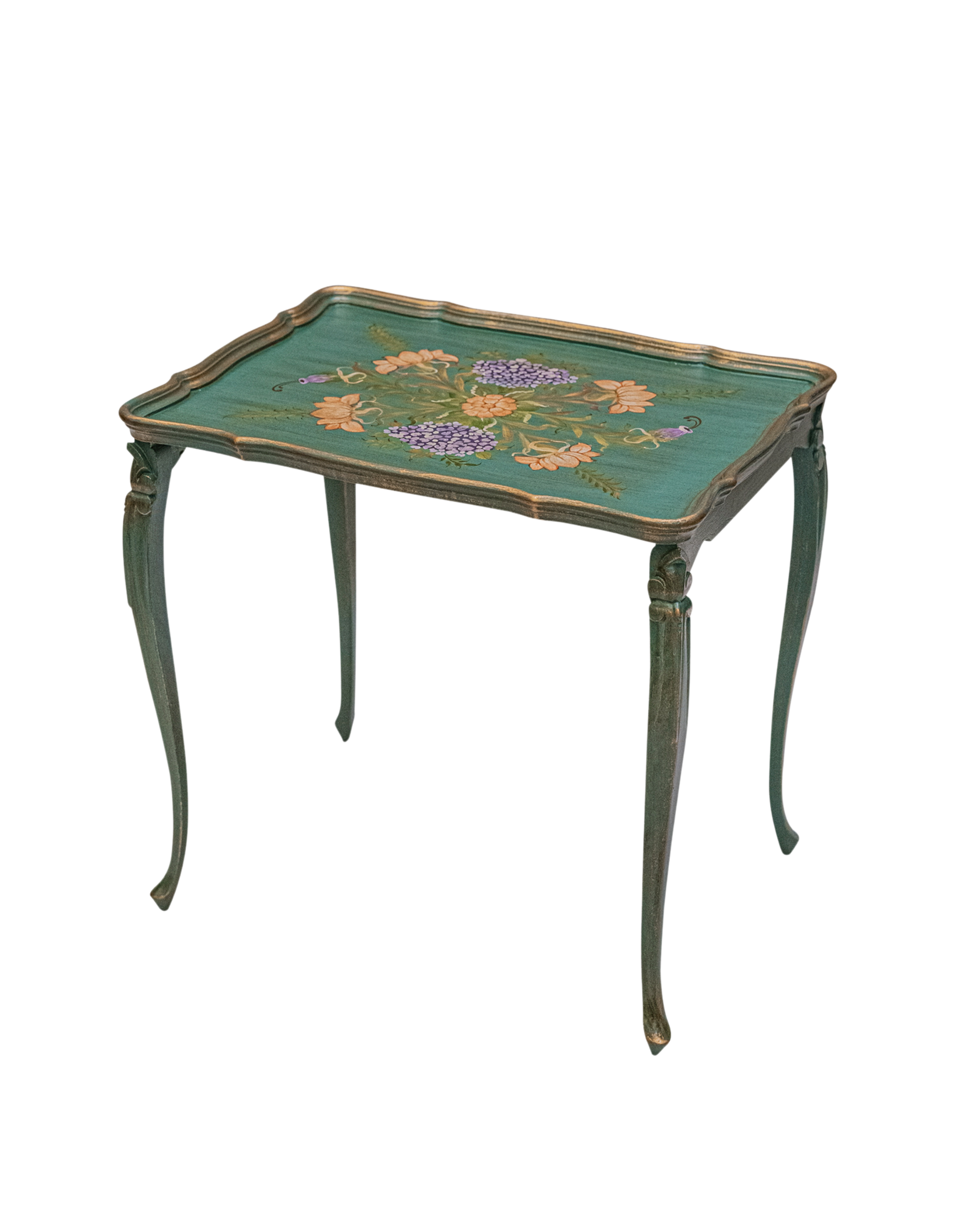 Rustic Forest Nesting Table