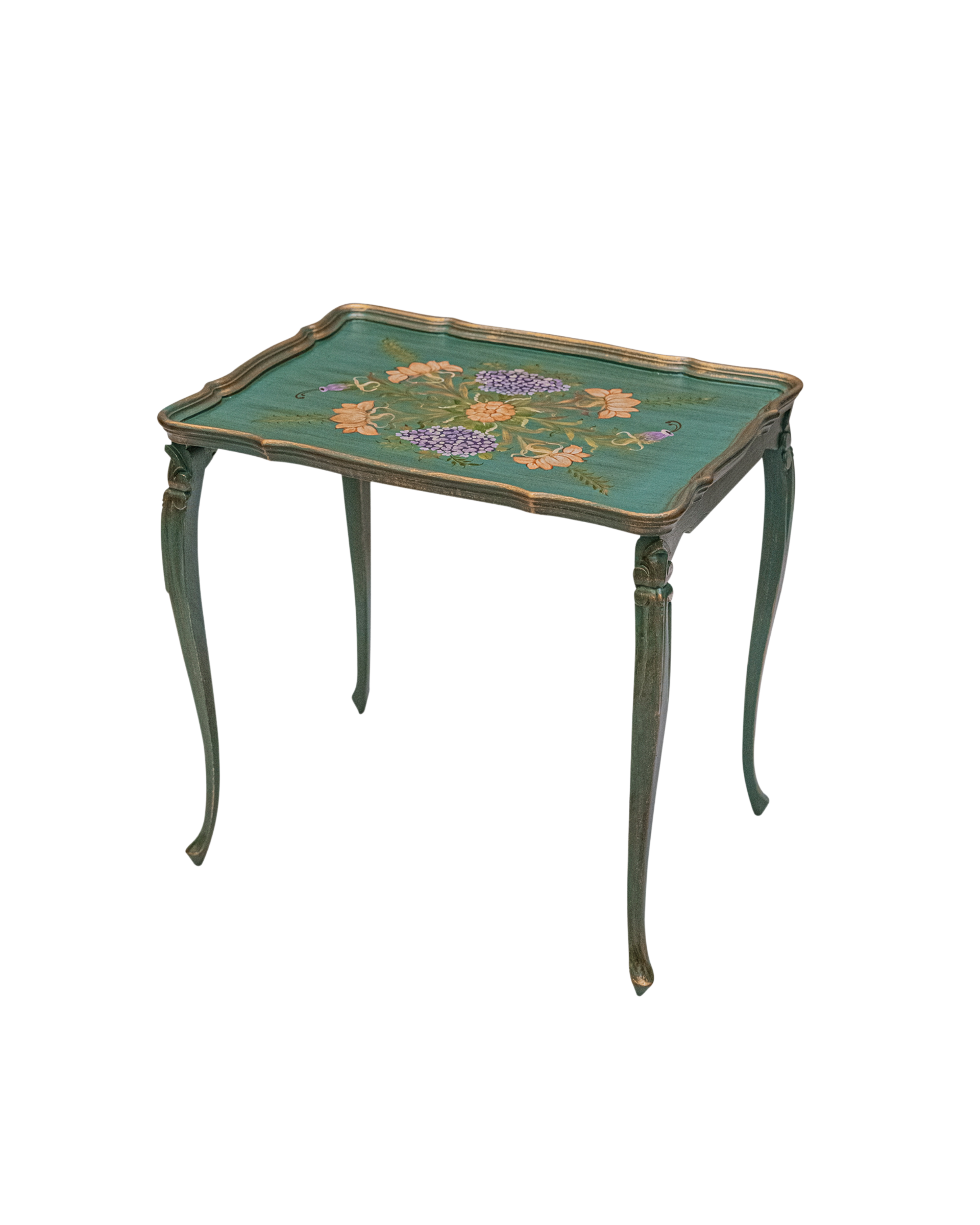 Rustic Forest Nesting Table