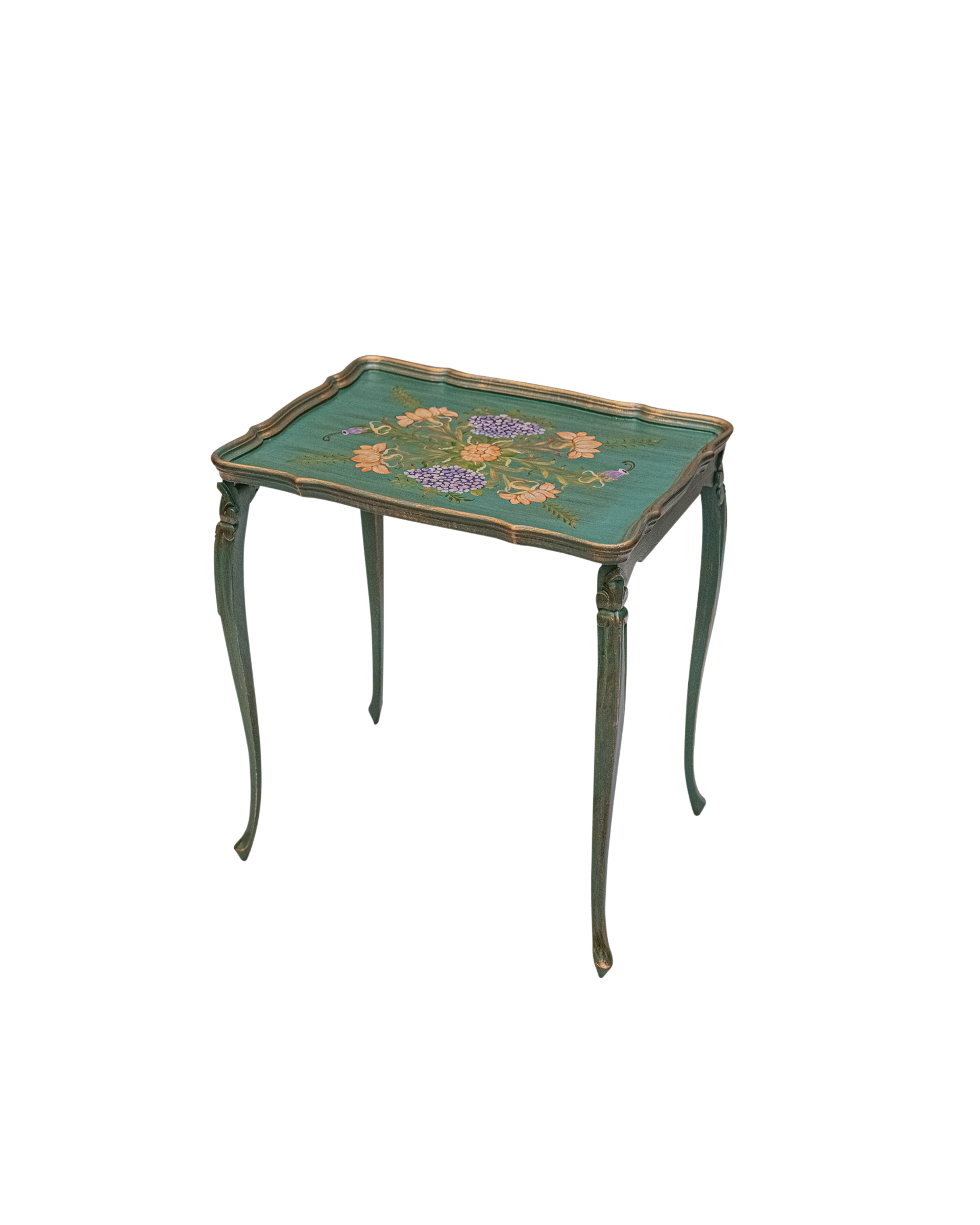 Rustic Forest Nesting Table
