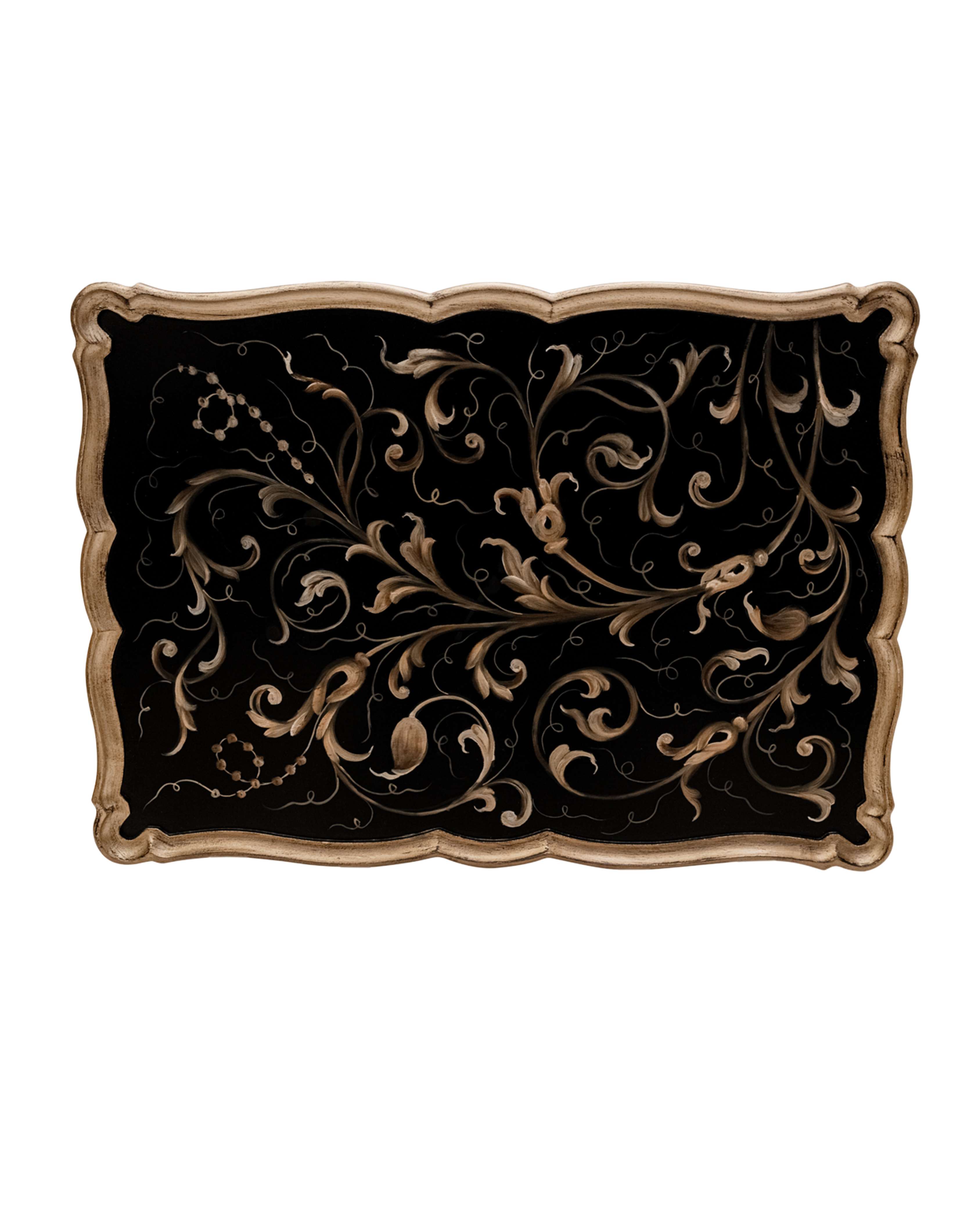 Midnight Gold Folding Table