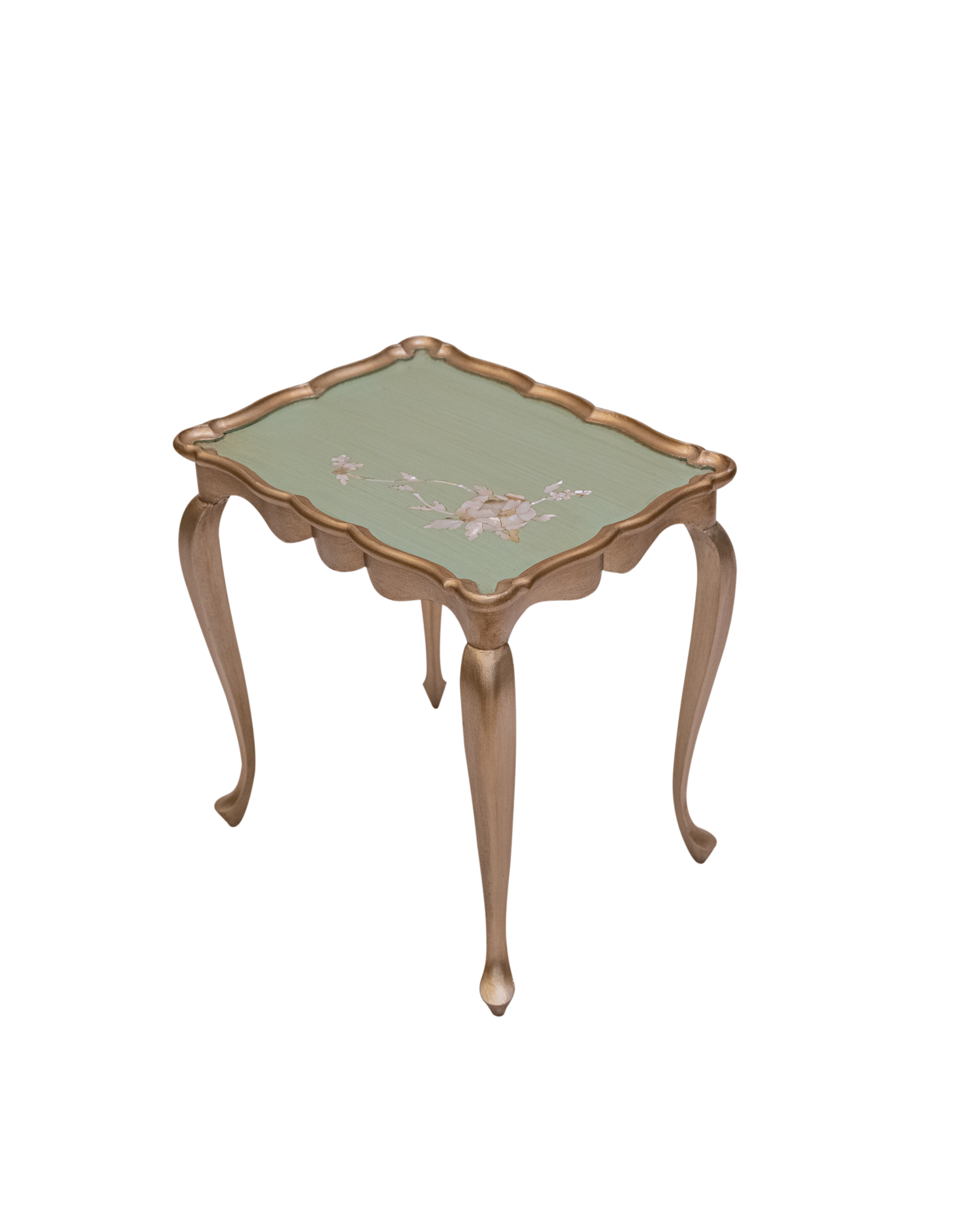 Flora Hue Nesting Table (Mother of Pearl)