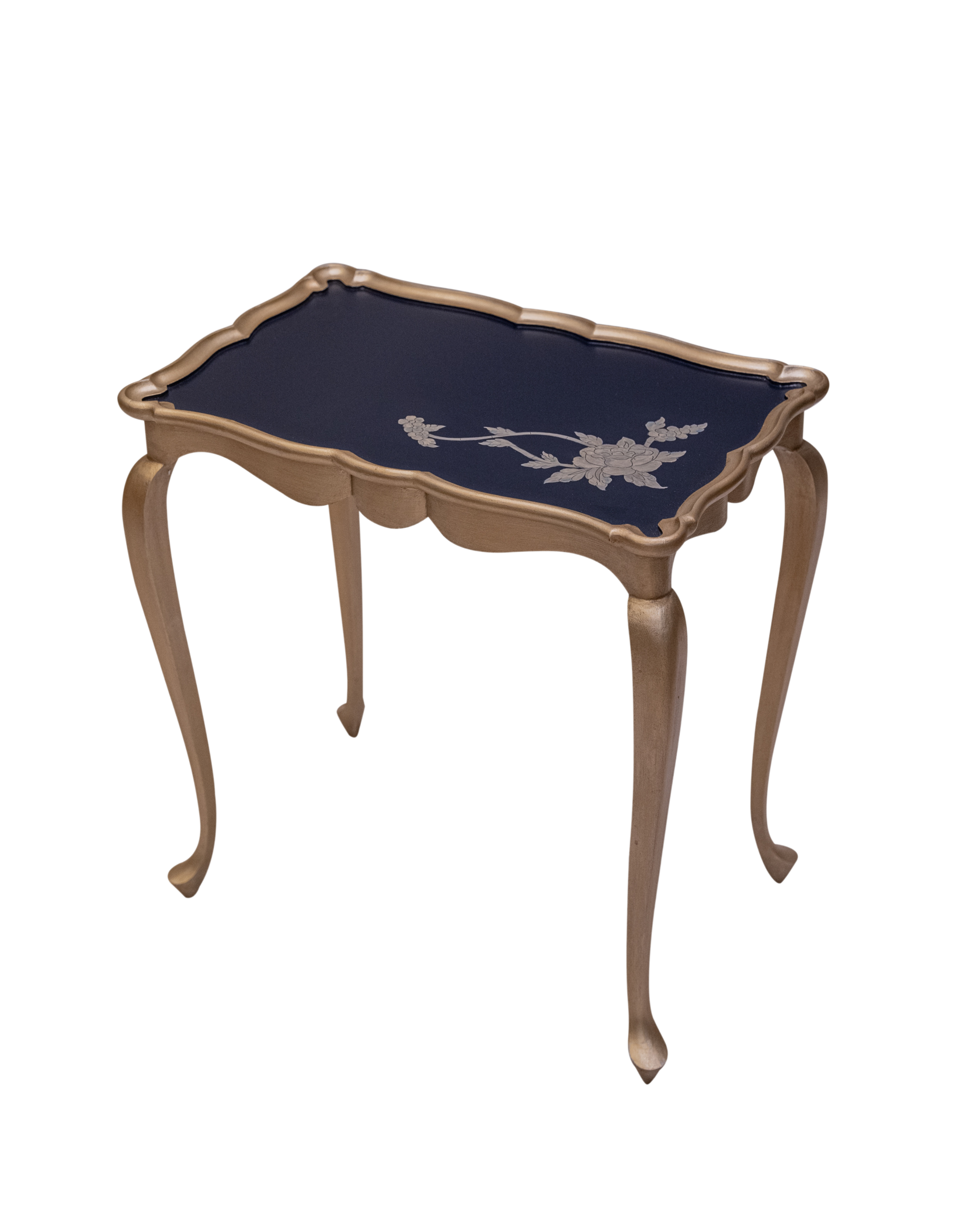 Royal Bloom Nesting Table