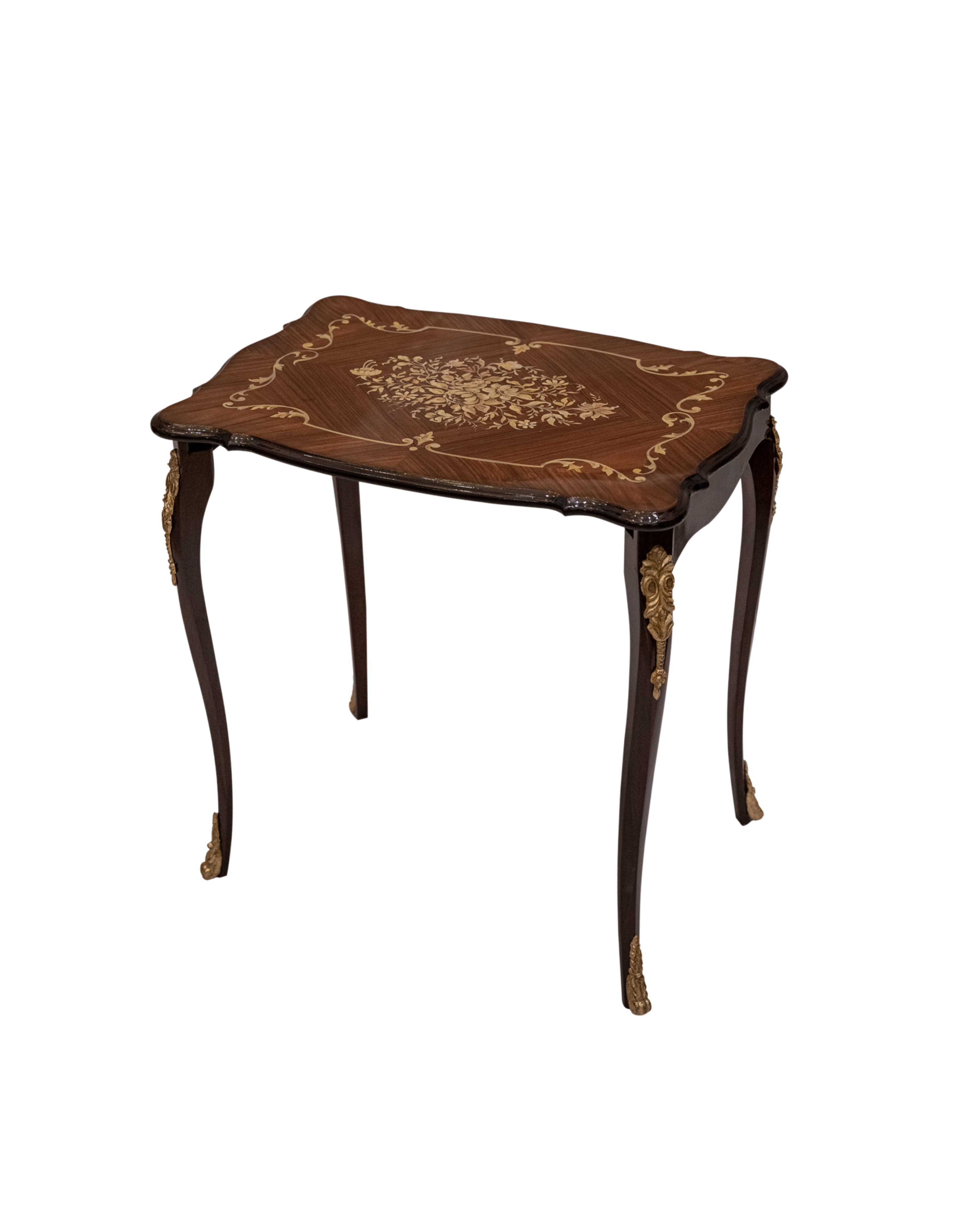 Antique French Louis Style Veneer