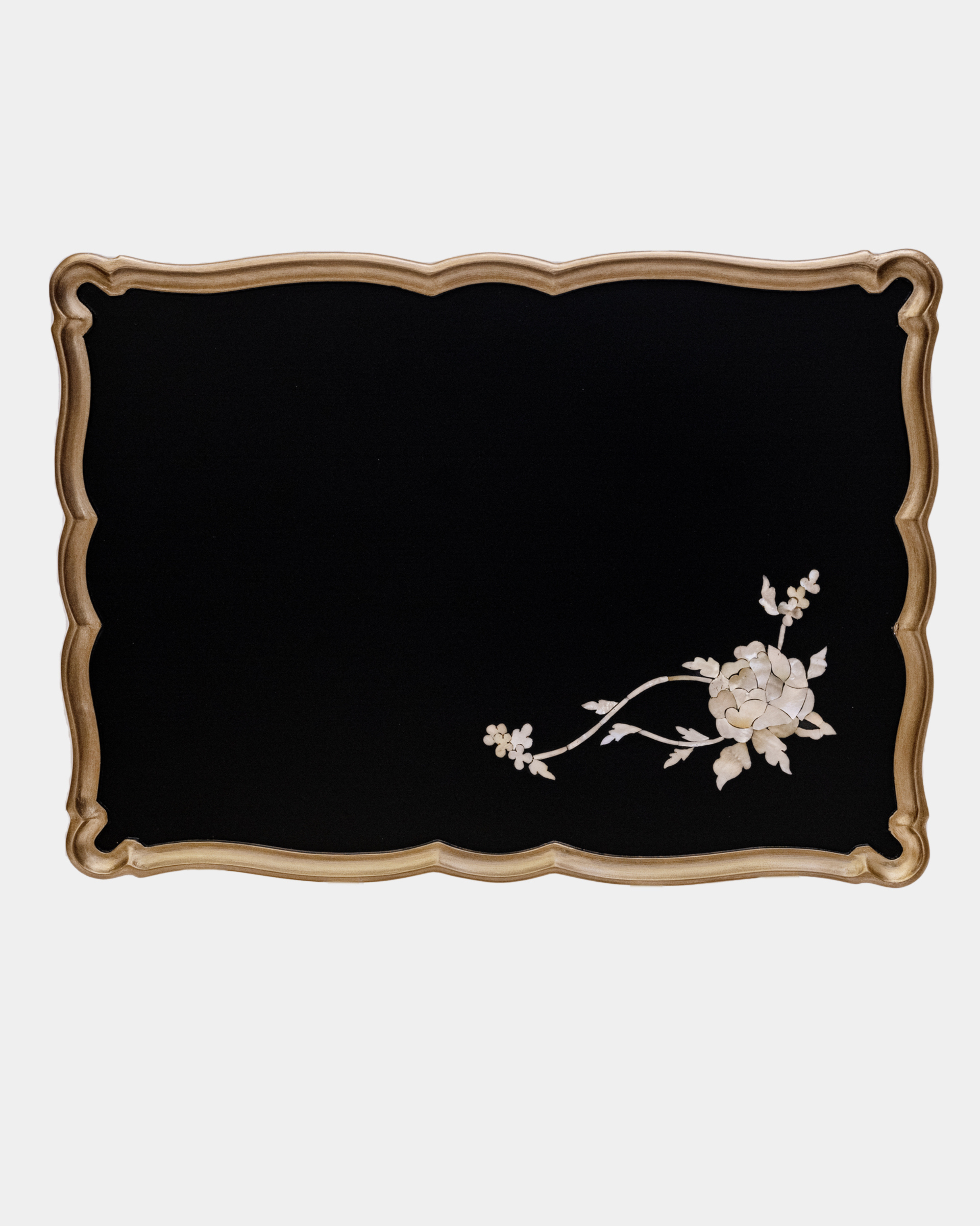 Luxe Petal Charm Folding Table