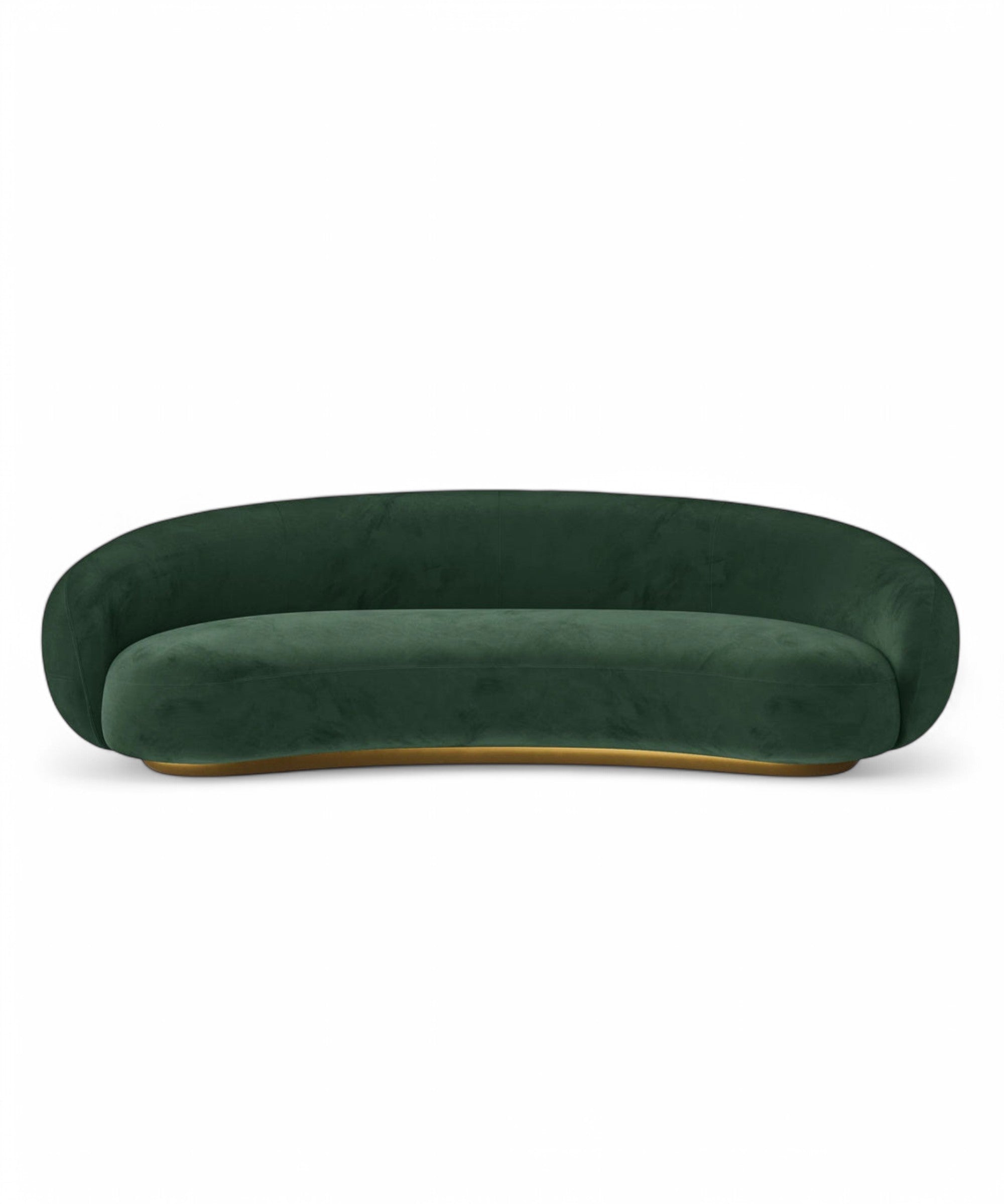 4 Seater Sofa Green Velvet