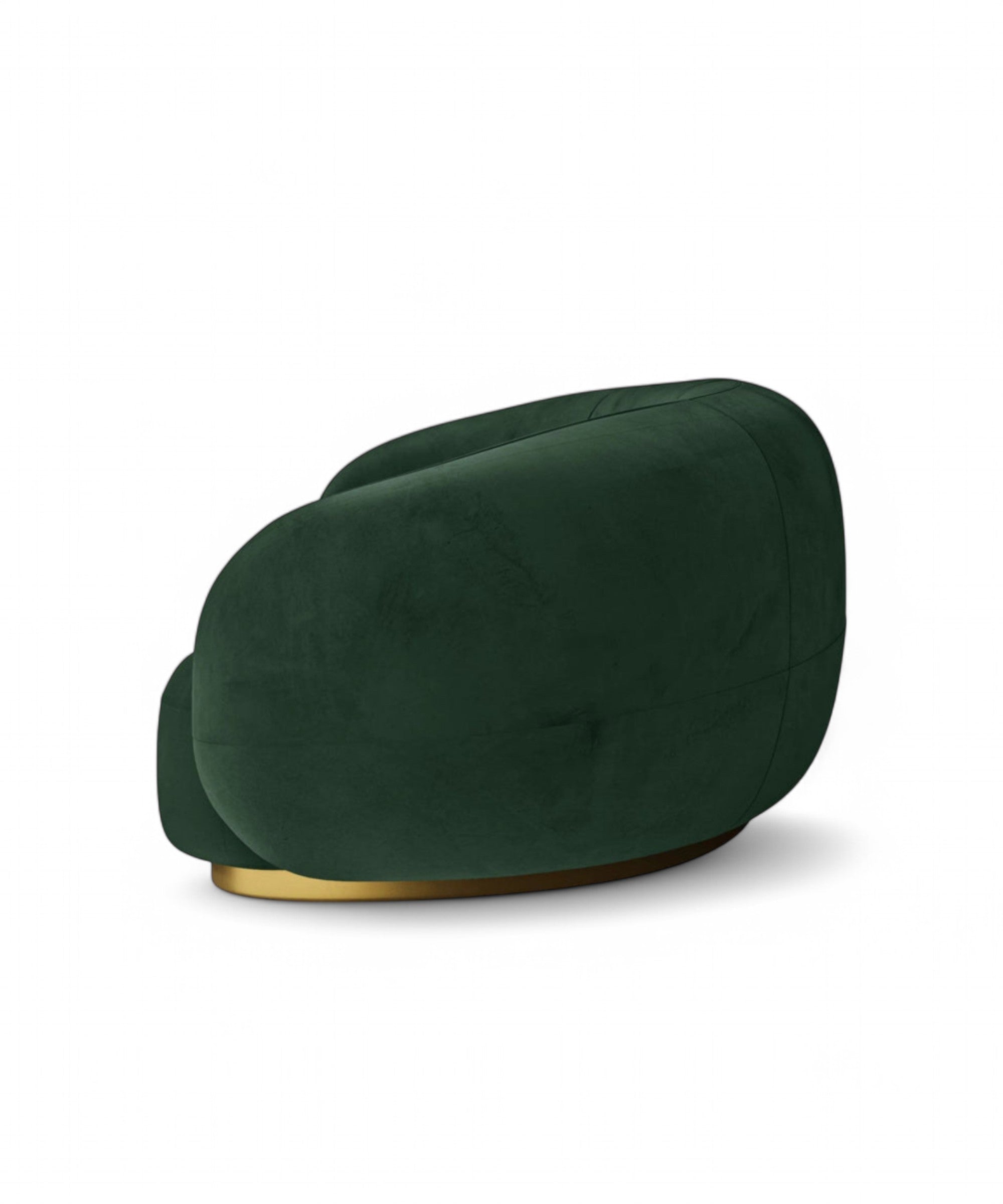 4 Seater Sofa Green Velvet