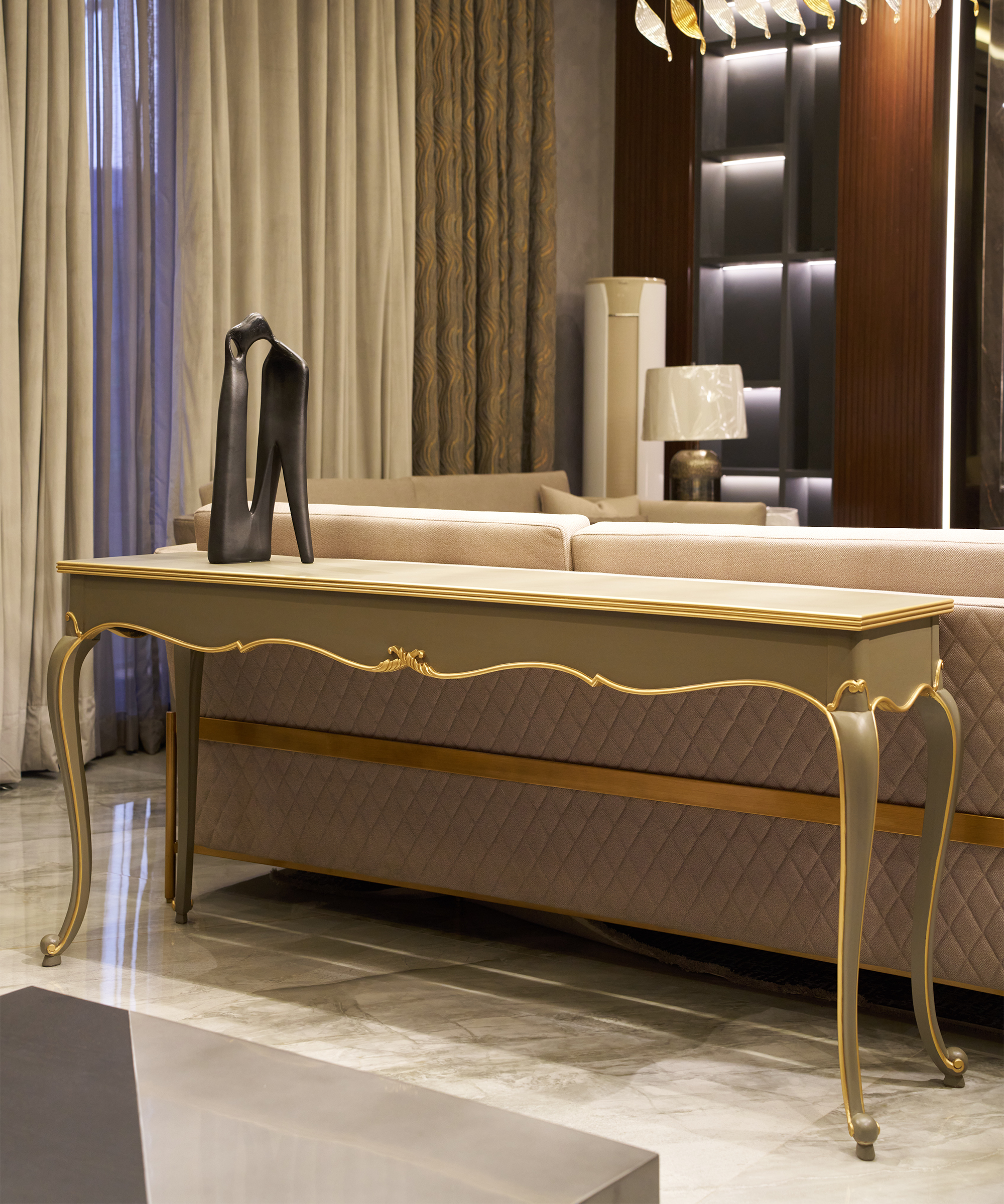 Smoky sage console