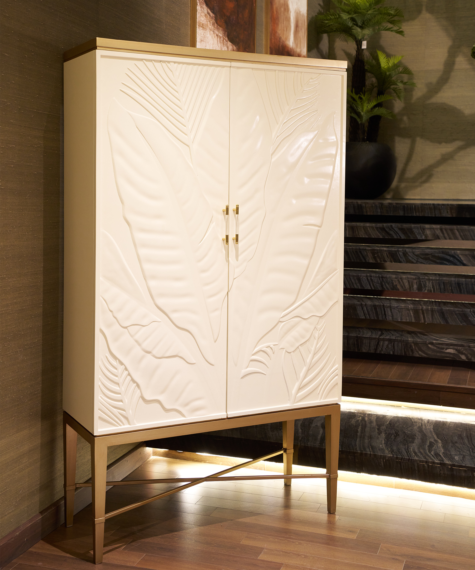 Verdant Serenity Cabinet
