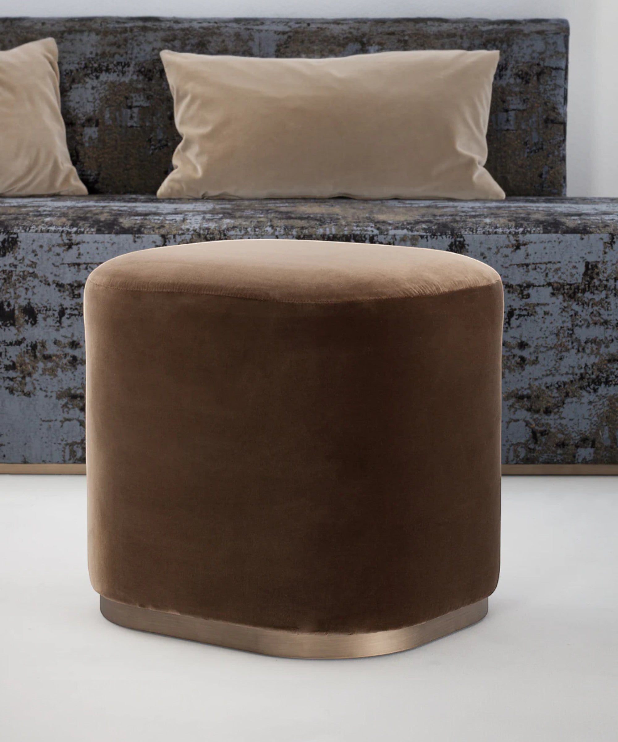 Ciro Brown Haven pouf