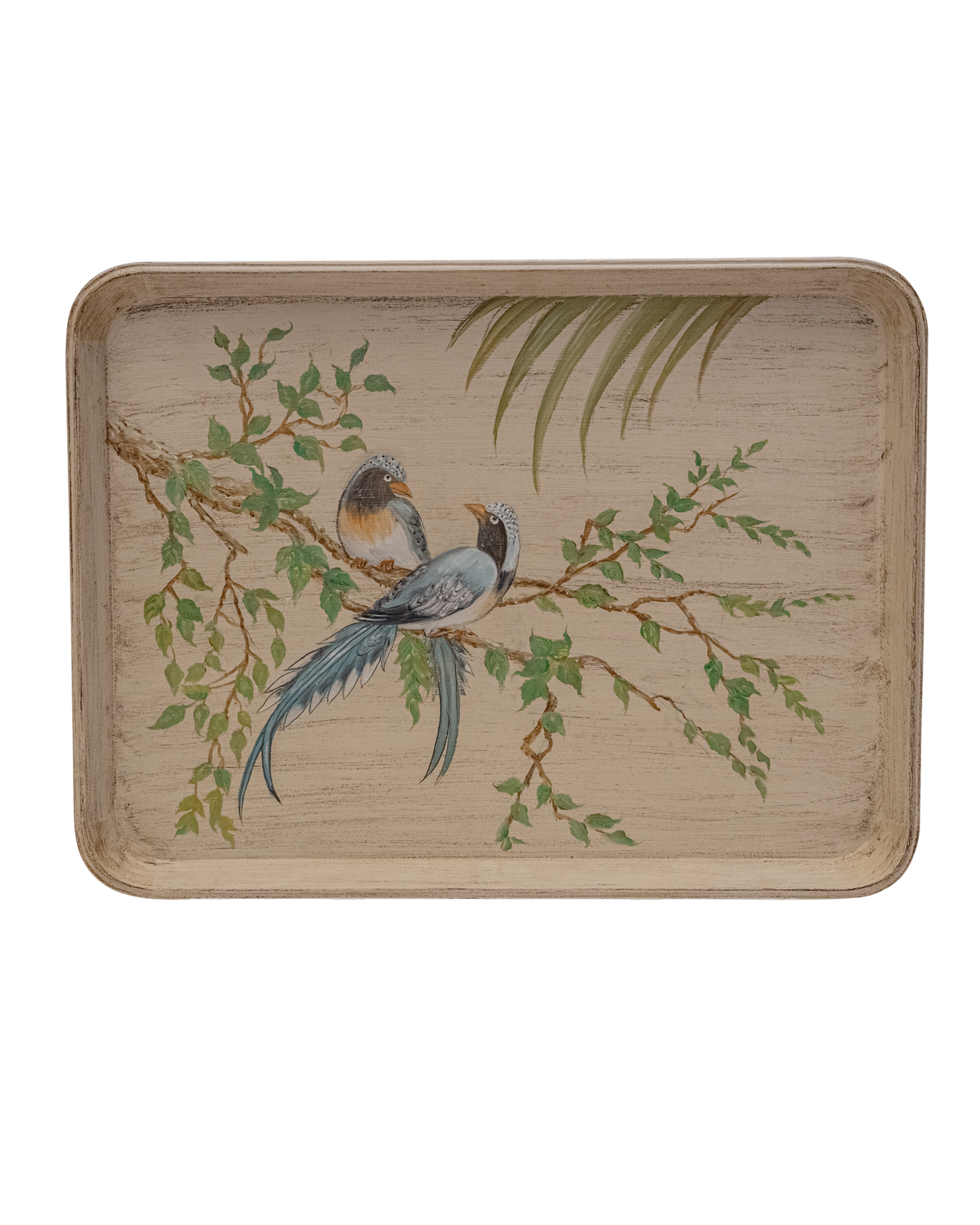 Feathered Serenity Folding Table