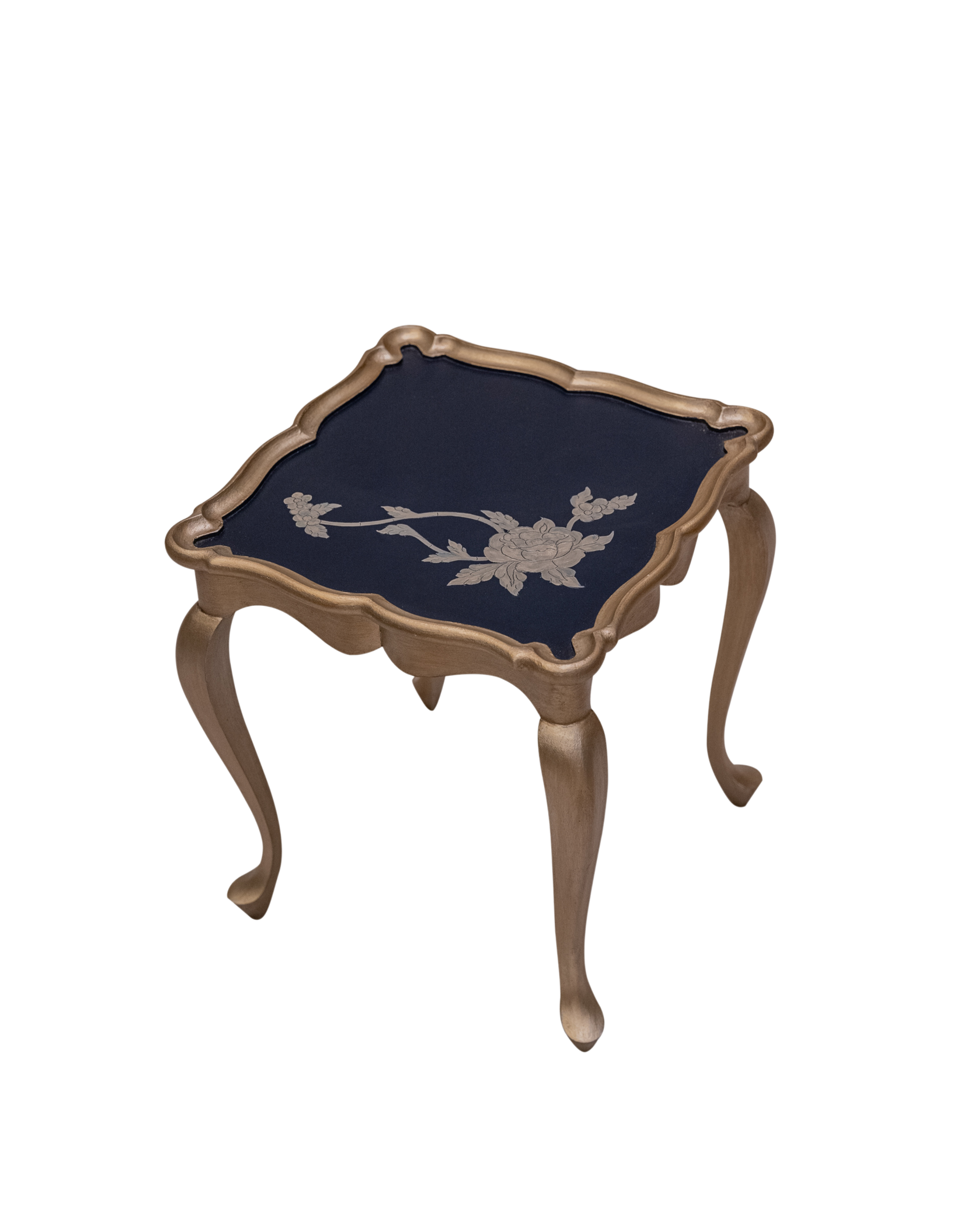 Royal Bloom Nesting Table