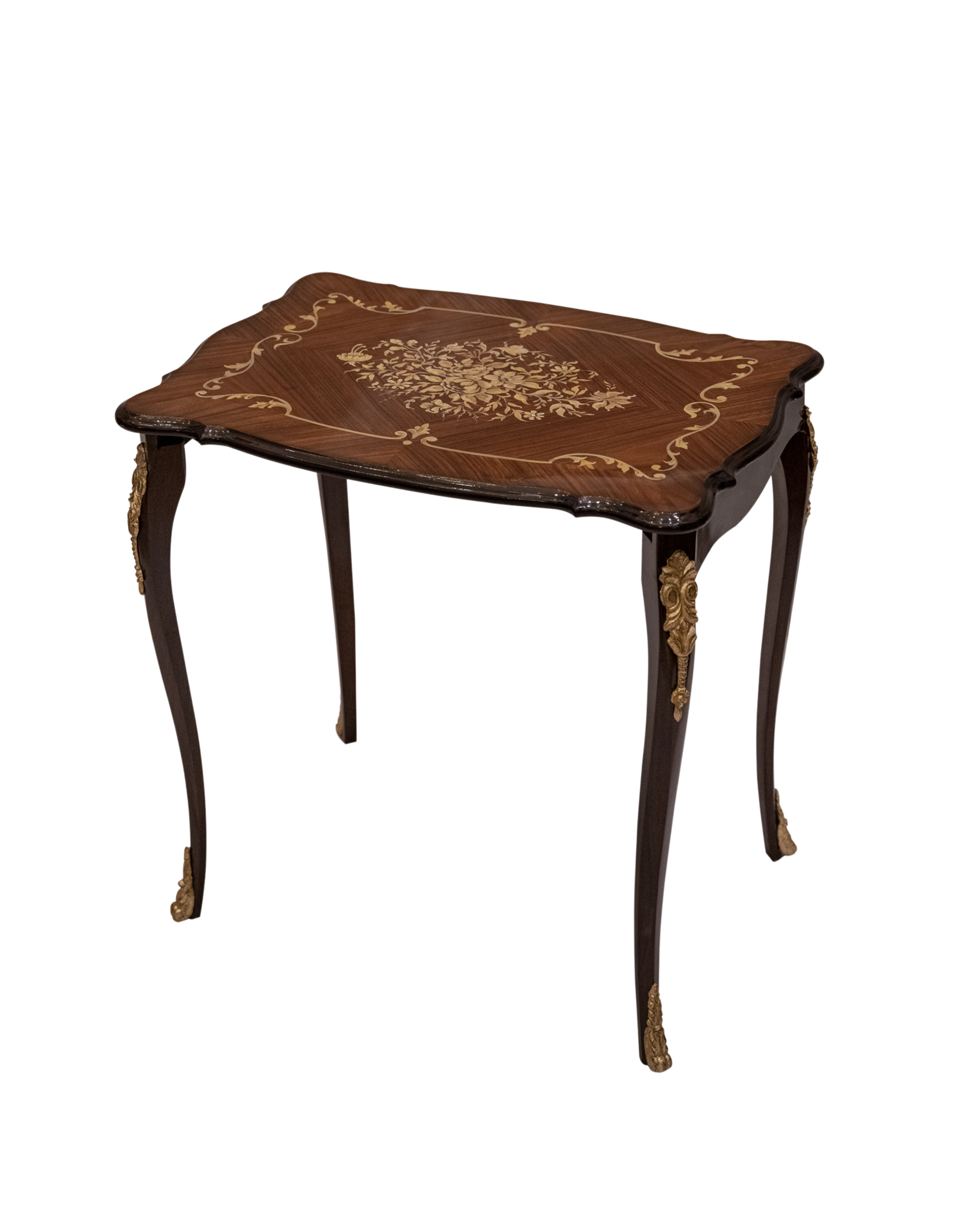Antique French Louis Style Veneer